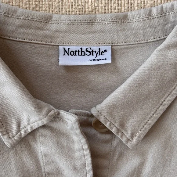 NorthStyle Cream Utility Jacket - Picture 6 of 6